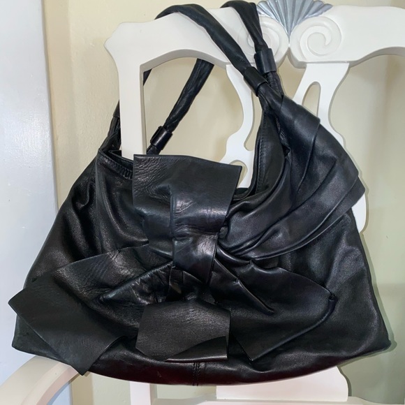 Valentino Bow Hobo Bag - Picture 1 of 8